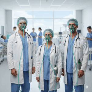 Professional Best Quality PVC Oxygen Mask for Hospital