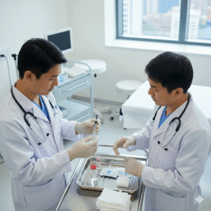 Professional High Quality 0.5ml Prefilled Glass Syringes