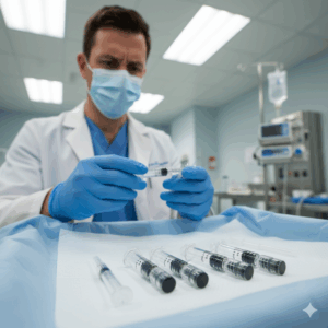 Professional High Quality 1.5ml Luer Lock Prefilled Syringes