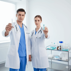 Professional High Quality 50ml Luer Slip Three Part Syringe