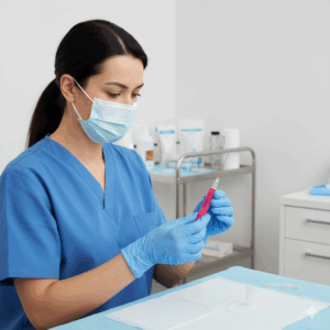 Professional High Quality Aluminum Veterinary Needle 3