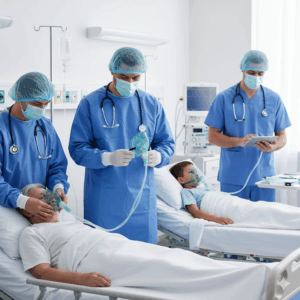 Professional High Quality Disposable Oxygen Mask with Tubes