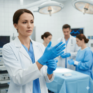 Professional High Quality Disposable Surgical Medical Gloves