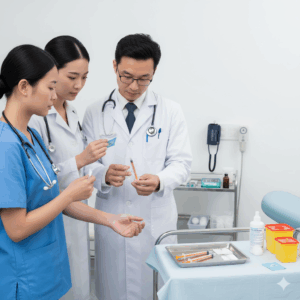 Professional High Quality Reusable 10ml Amber Syringes