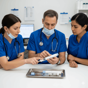 Reliable Best Quality 1ml Glass Prefilled Syringe with Needle