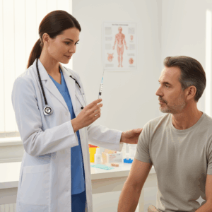 Reliable Disposable 0.3ml Auto Disable Syringe with Needle 1