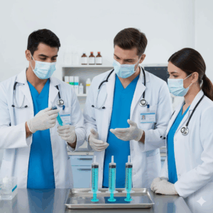 Reliable High Quality 30ml Amber Syringe with Tip Cap