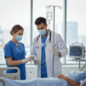 Reliable High Quality Disposable Transfusion Set with Burette