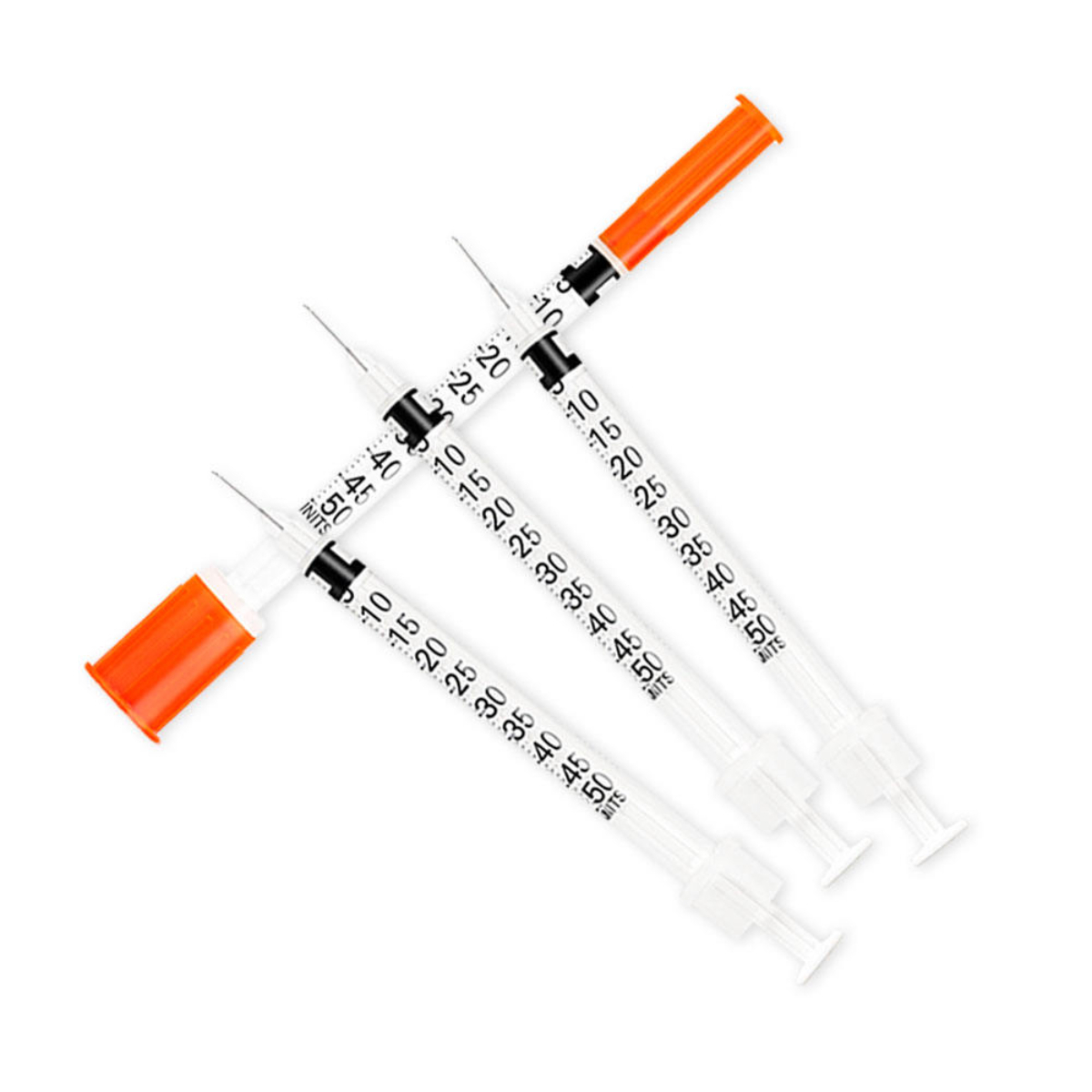 Best Quality U-100 Insulin Syringes with Fixed Needle - Image 2