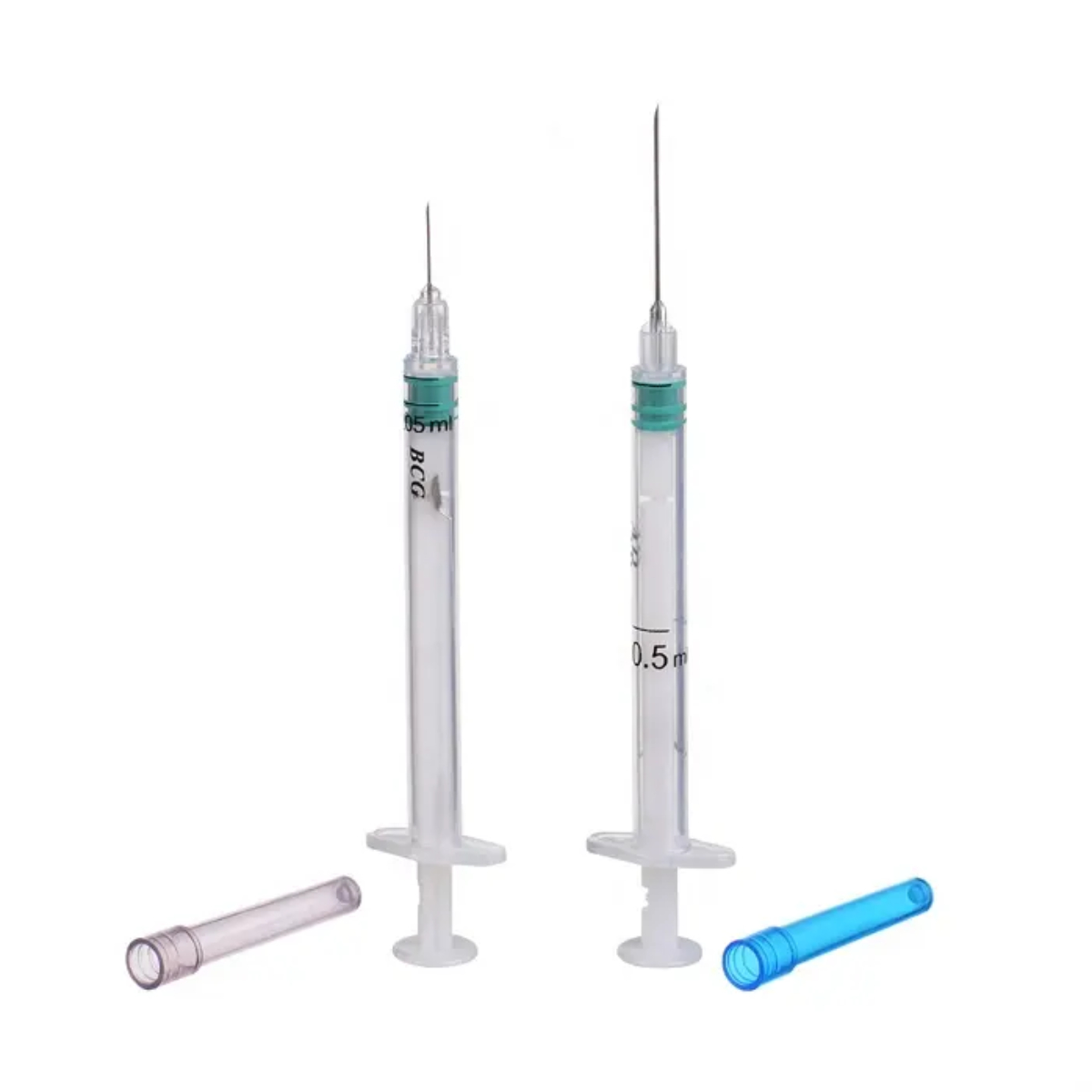 High Quality 0.05ml Disposable BCG Auto Disable Syringe - Image 6