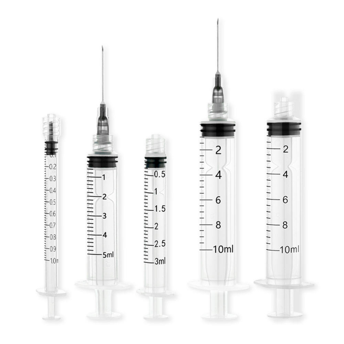 High Quality Disposable Luerlock 10ml Two Parts Syringe - Image 2
