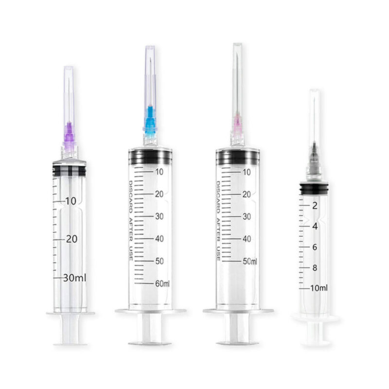 1ml Luer Lock 3 Part Syringe