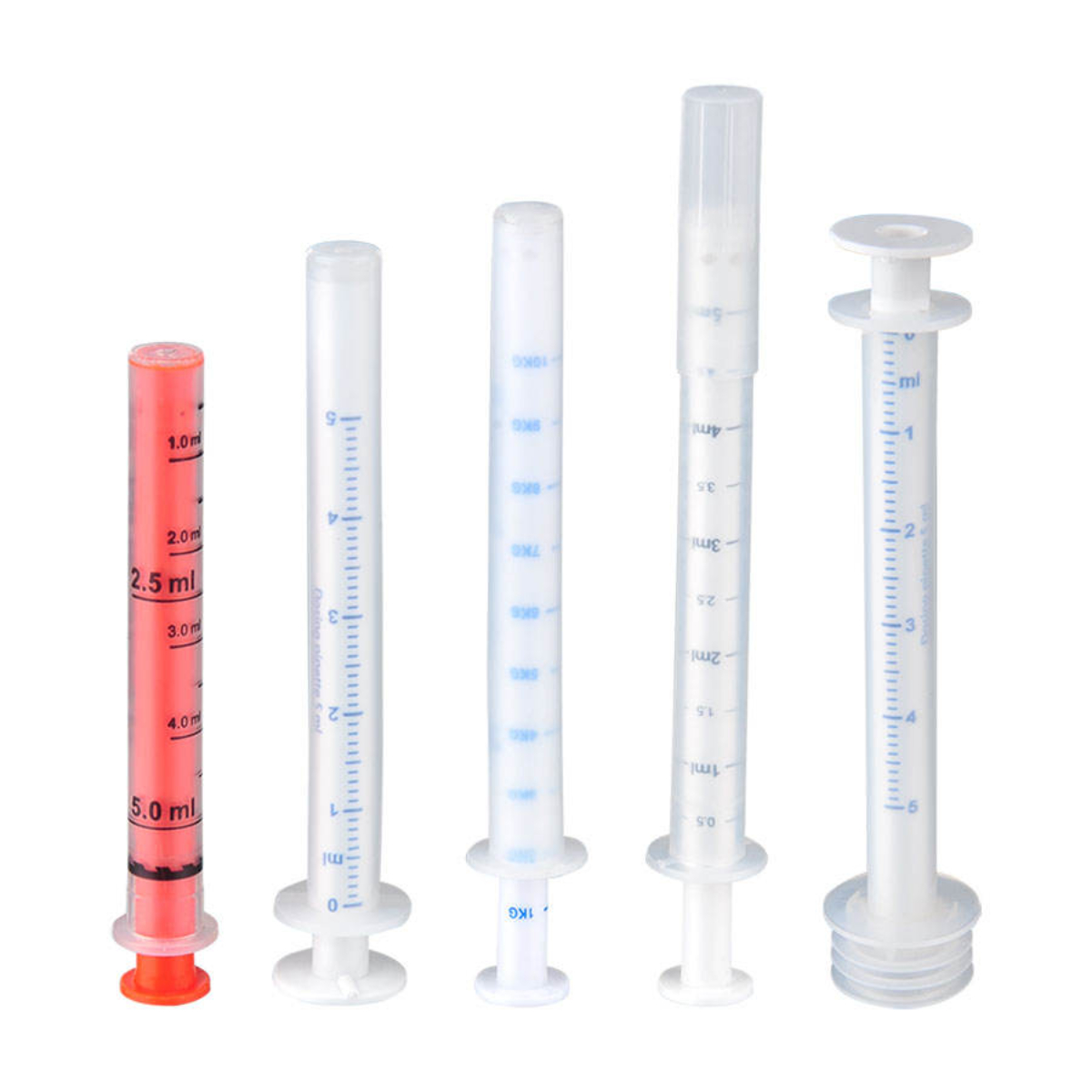 Professional High Quality Reusable 10ml Amber Syringes - Image 3