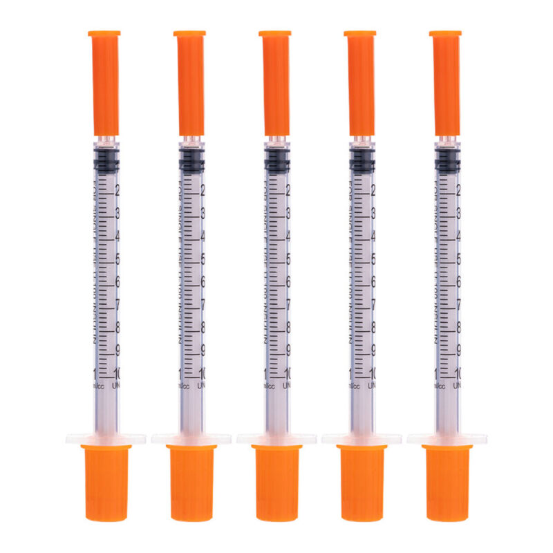 Disposable Diabetic Insulin Syringe