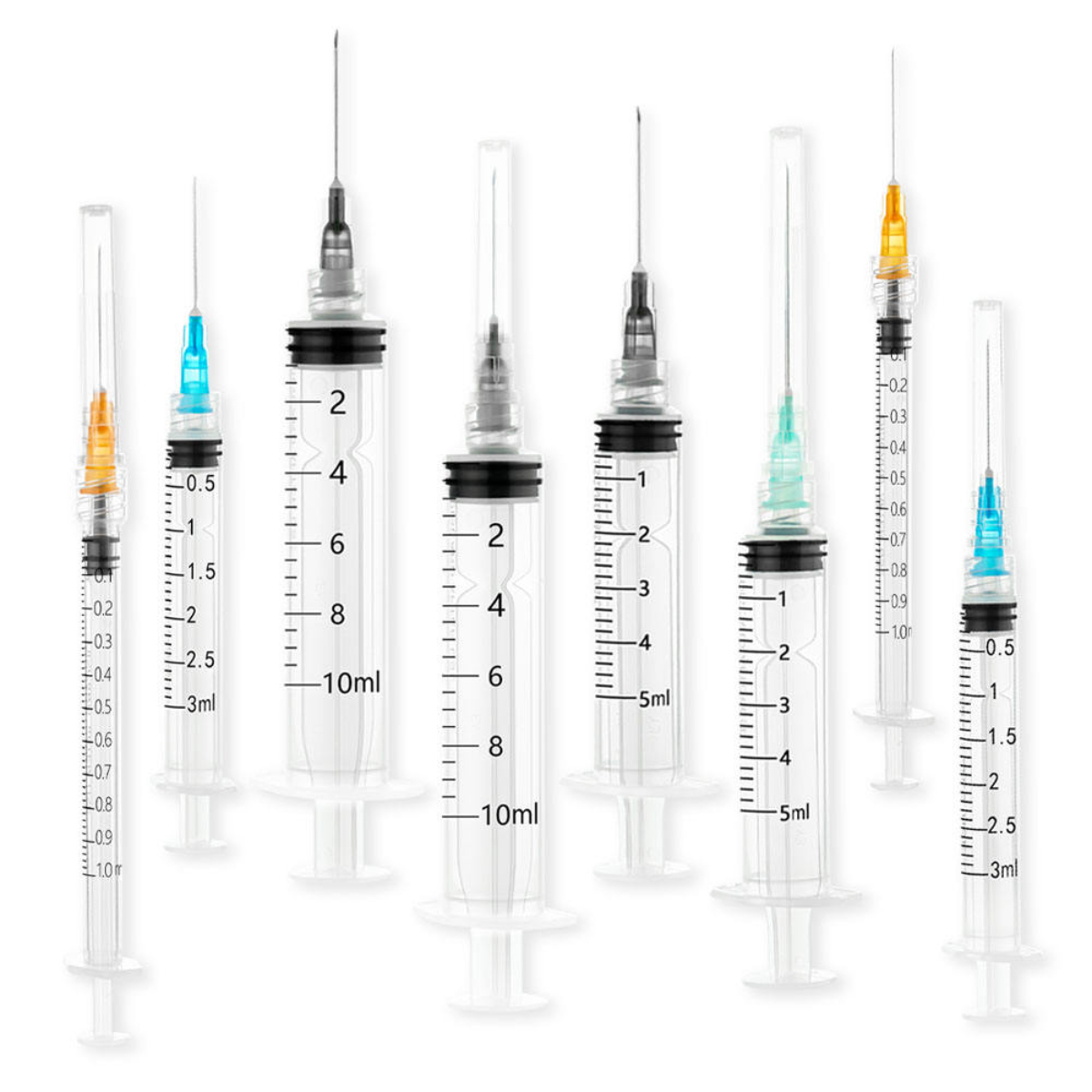 Reliable High Quality Sterile Three Part Syringe with Needle - Image 2