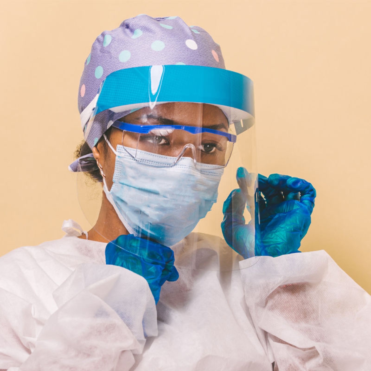 High Quality Anti-Dust Transparent Safety Face Mask - Image 2