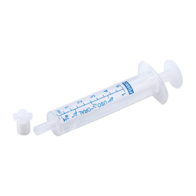 60ml Disposable Amber Syringe
