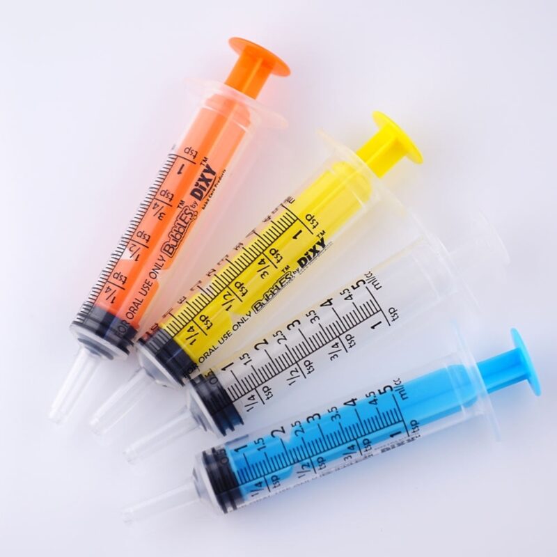 Feeding Syringe with Tip Cap