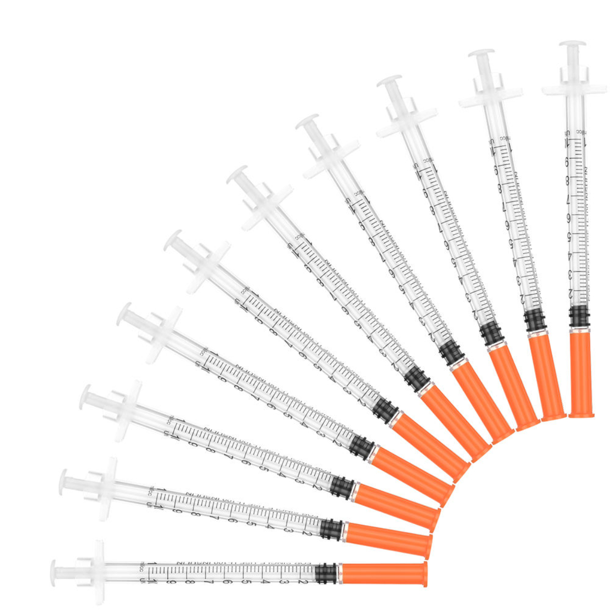 Disposable High Quality 0.5ml Insulin Syringe with Needle - Image 3