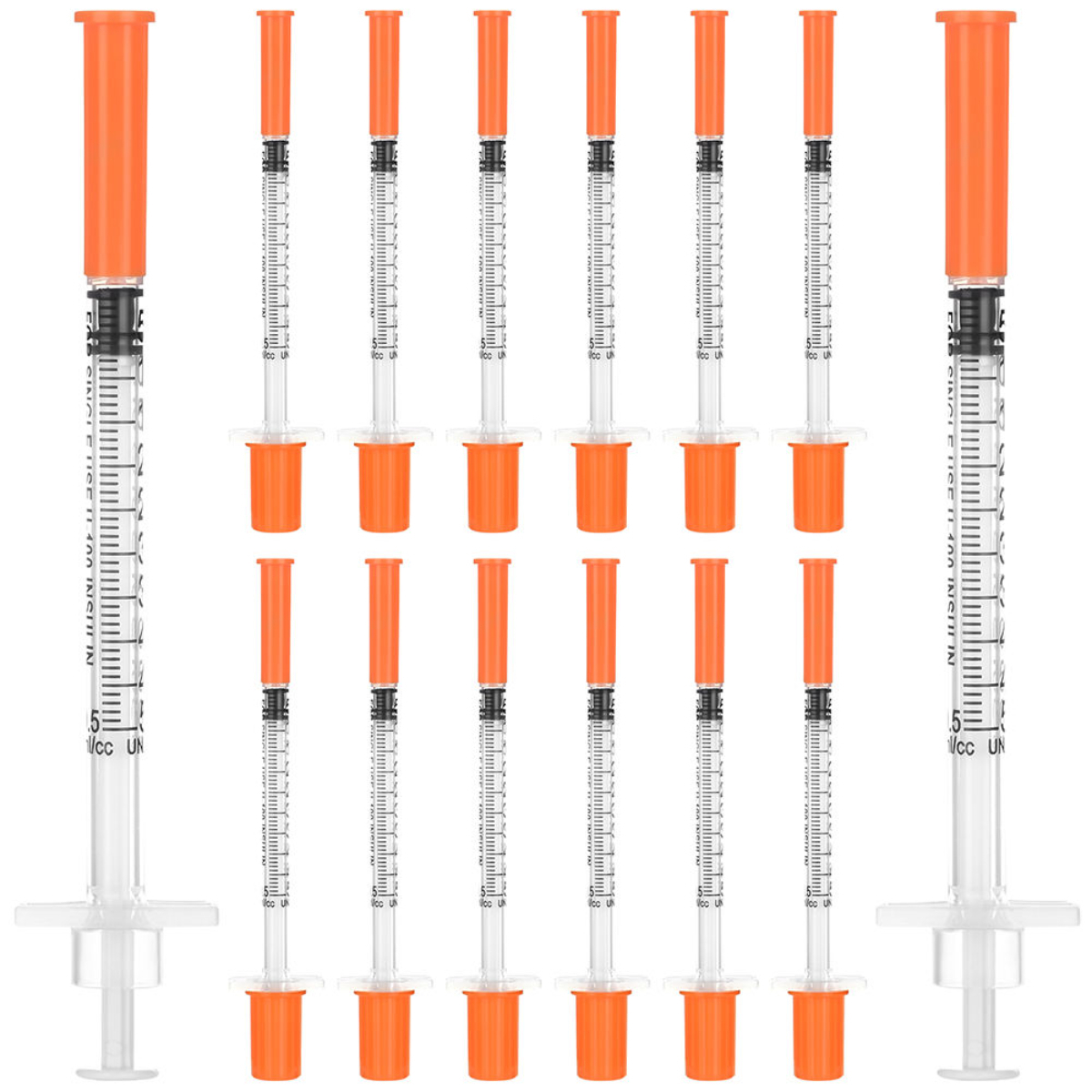 Disposable High Quality 0.5ml Insulin Syringe with Needle - Image 4