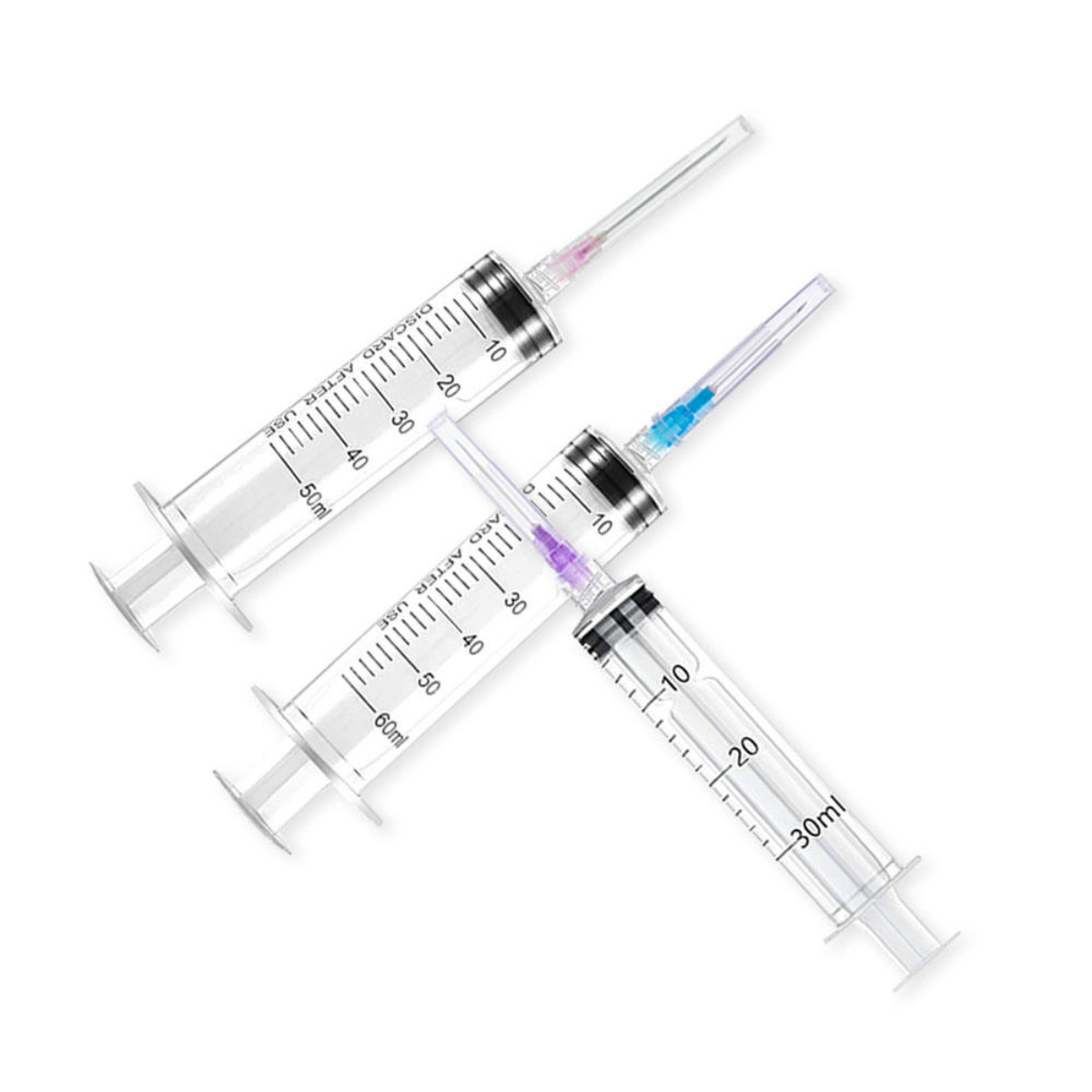 High Quality Disposable 20ml Three Parts Syringe with Needle - Image 2