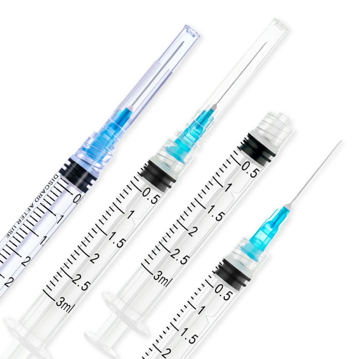 High Quality Disposable 20ml Three Parts Syringe with Needle - Image 4
