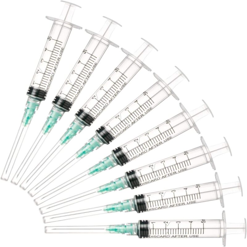 Three Parts Sterile 5ml Syringe