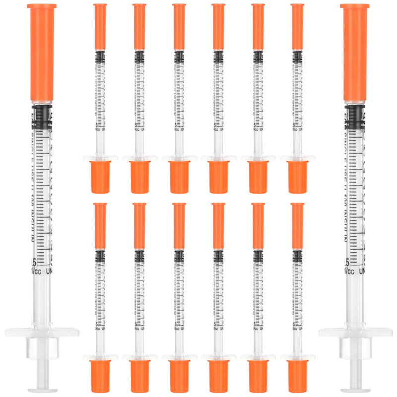 Disposable U40 Insulin Syringe