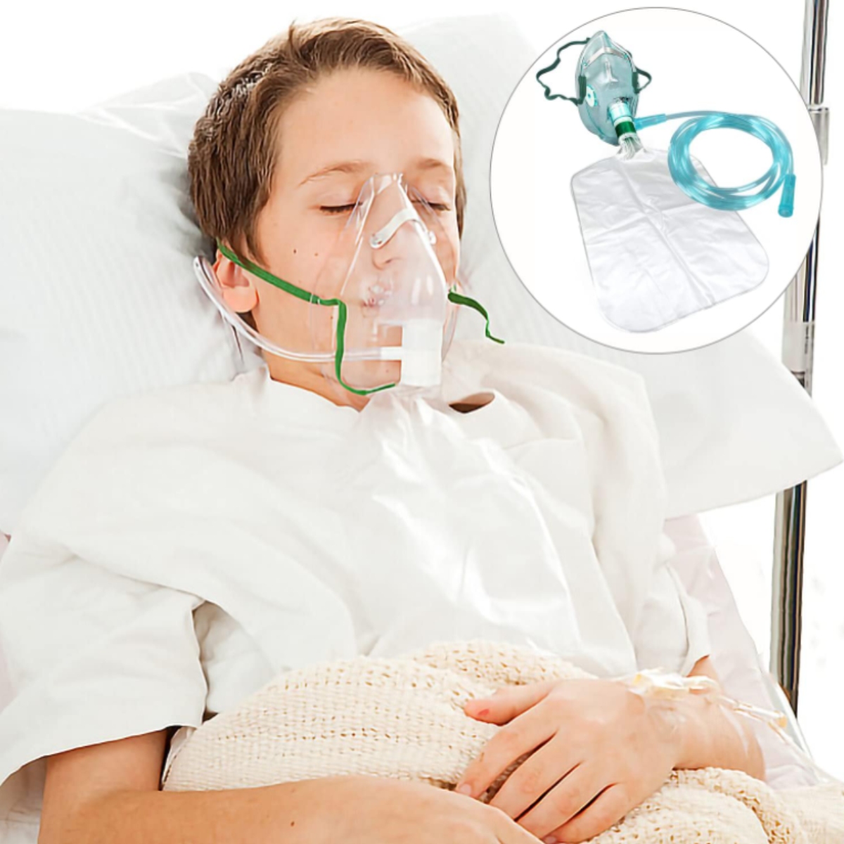 Adult Oxygen Mask