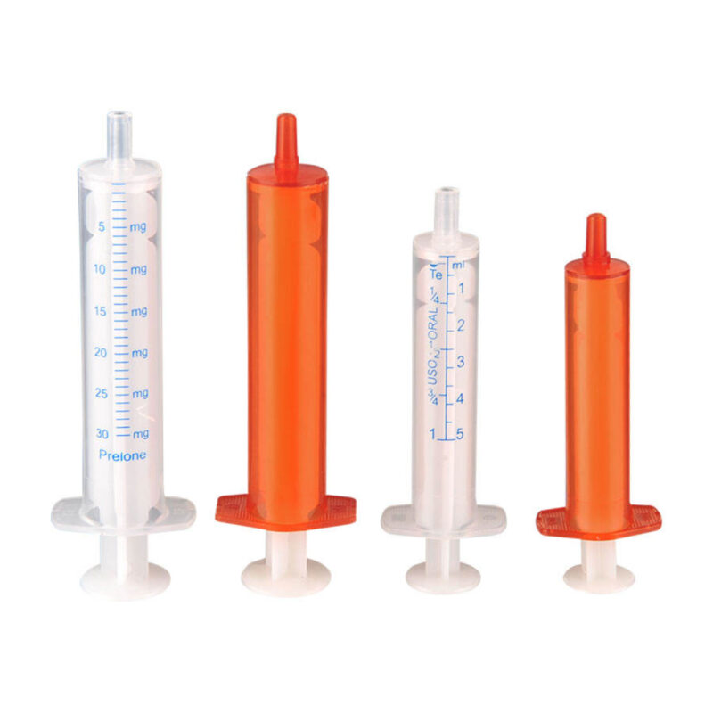 25mg Amber Syringes