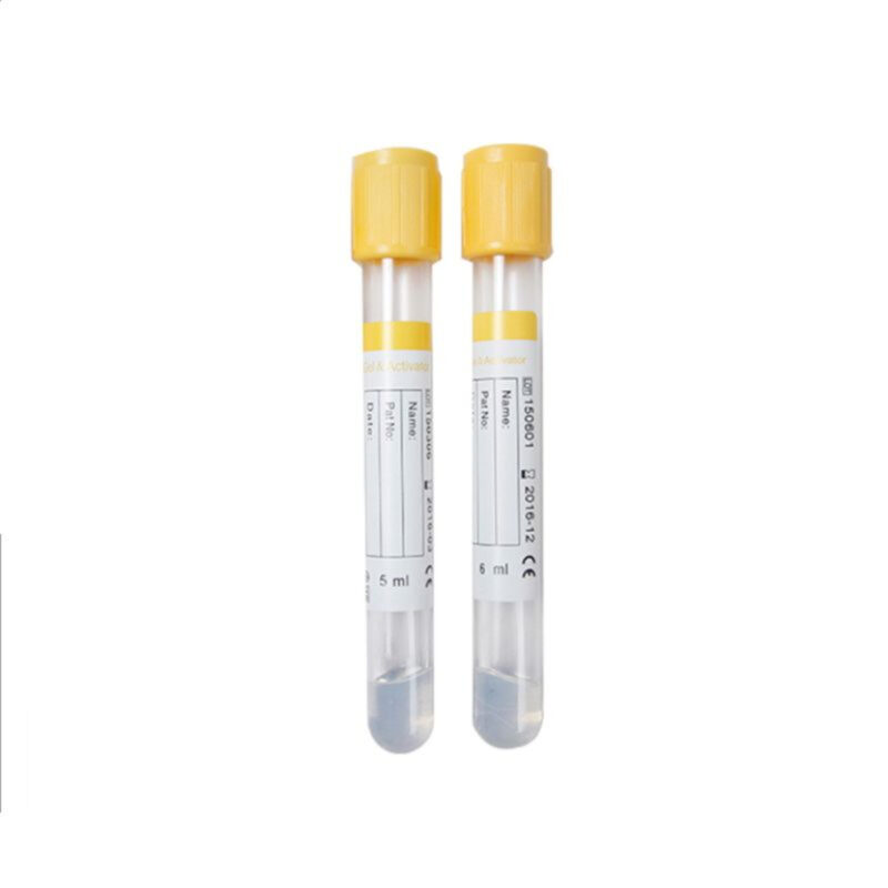 Yellow Blood Collection Tube