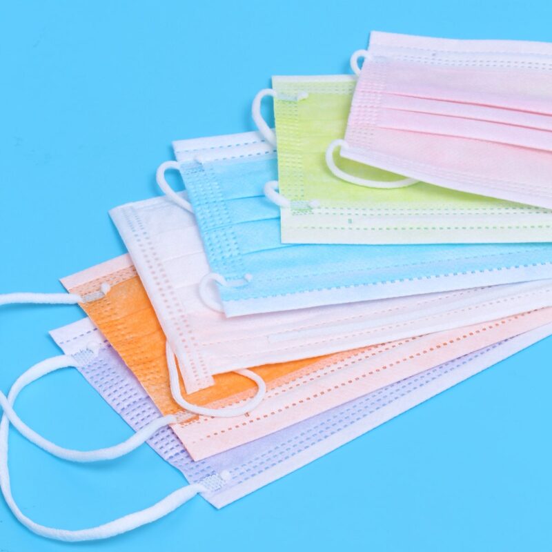 Colorful Disposable Face Mask