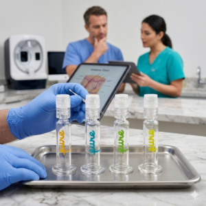 1ml Prefilled Borosilicate Glass Syringe with Plastic Plunger