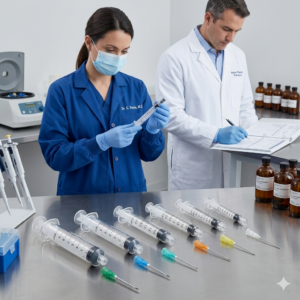 Best Professional Prefilled 10ml Luer Lock Glass Syringe