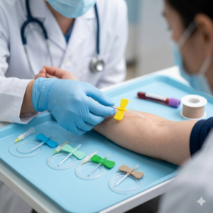 Best Quality Butterfly 24g Blood Collection Vacutainer Needle