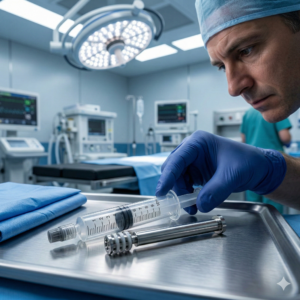 Best Quality Luer Lock Glass Prefilled 10ml Syringe