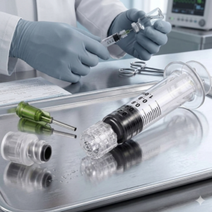 Best Selling Luer Lock 1ml Prefilled Glass Syringe with Tip