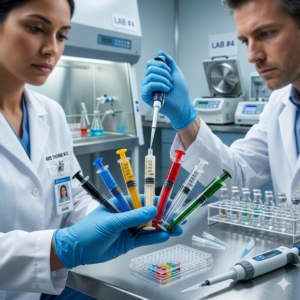 High Quality Borosilicate Glass Luer Lock Prefilled Syringe