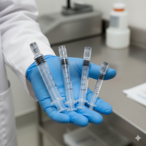 High Quality Glass 2.25ml Borosilicate Prefilled Syringe 1