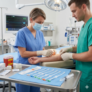 High Quality Plastic Hemodialysis AV Fistula Needles
