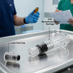 Premium Quality Distillate Prefilled 1ml Glass Syringes
