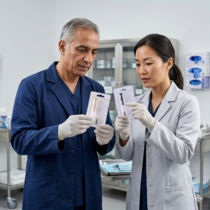 Professional 1ml Medical Luer Lock Prefilled Glass Syringe