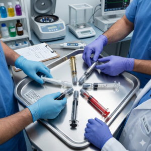 Professional Best Prefilled 1ml Luer Lock Glass Syringes