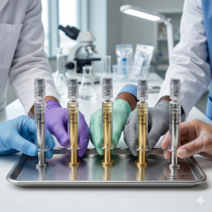 Professional Best Selling 5ml Gel Prefilled Glass Syringe