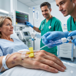 Professional Best Selling Disposable Luer Slip Huber Needles