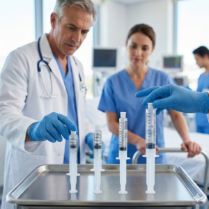 Professional Best Selling Luer Lock 5ml Prefilled Syringes