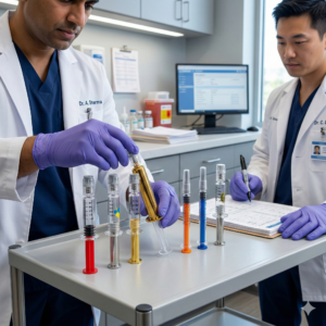 Professional High Quality 2ml Prefilled Luer Lock Syringes