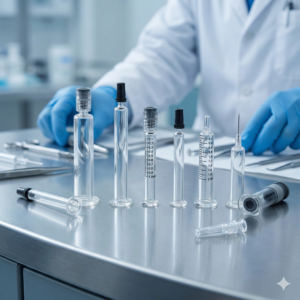 Professional High Quality 5ml Glass Prefilled Syringes