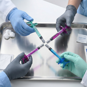 Professional High Quality Luer Lock 1ml Glass Syringe