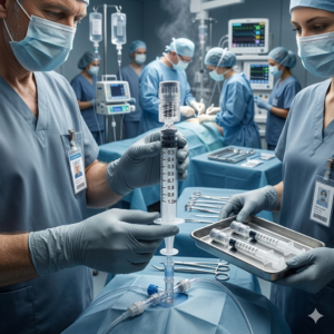 Professional High Quality Luer Lock Long 1ml Glass Syringes